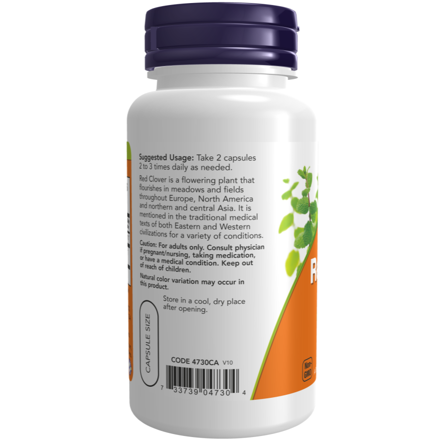 NOW Rotklee 375 mg 100 Gemüsekapseln